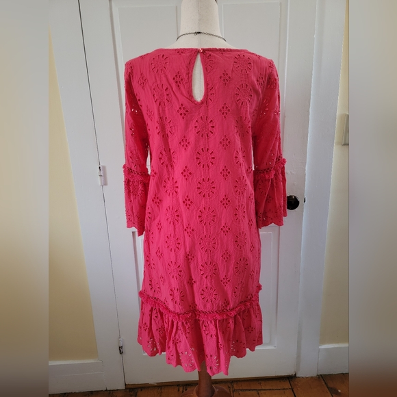 Anthropologie Dani Eyelet Lace Dress - Picture 3 of 9
